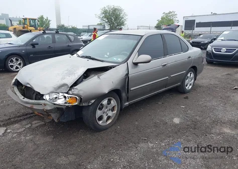 2004 Nissan Sentra 1.8S из США, поврежденный, VIN 3N1CB51D04L479005